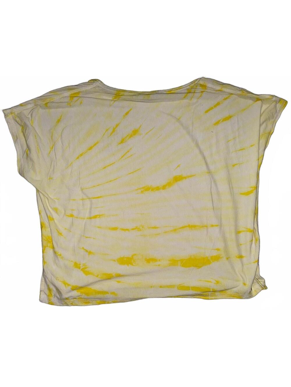 ALANA Yellow Tie Dye “Chill All Day” Sz m casual athletic - Picture 2 of 7